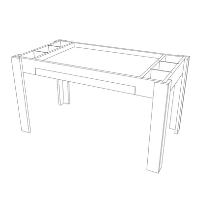 Kids Lego Pay Build Table Plan Woodworking Project Plan and 3D SketchUp Model - DIGITAL DOWNLOAD