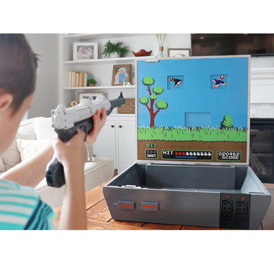 GIANT NES Duck Hunt Game in a Box Woodworking Project Plan and 3D SketchUp Model - DIGITAL DOWNLOAD