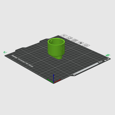 Printable Festool, Centec and Rockler 27mm Hose Adapter For The Kreg MortiseMate Loose Tenon Jig - DOWNLOADSTL Model