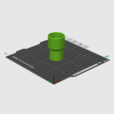 Printable Festool, Centec and Rockler 27mm Hose Adapter For The Kreg Pocket-Hole Jig 720PRO - DOWNLOADSTL Model